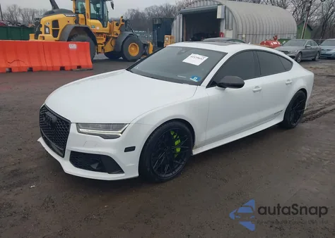 2017 Audi Rs 7 4.0T Performance Prestige из США, поврежденный, VIN WUAWRAFC2HN905400